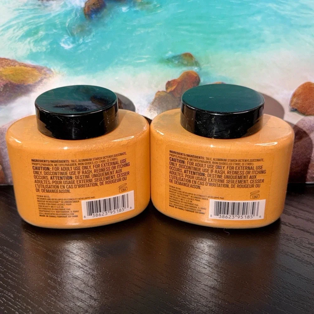 Set of‎ 2 Makeup Revolution London Luxury Baking Powder Terra Cotta 1.23oz 35g